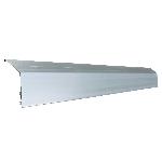 US Tarp 11208 Polished Aluminum Wind Deflector, 103 Width